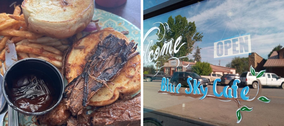 Blue Sky Cafe Menu